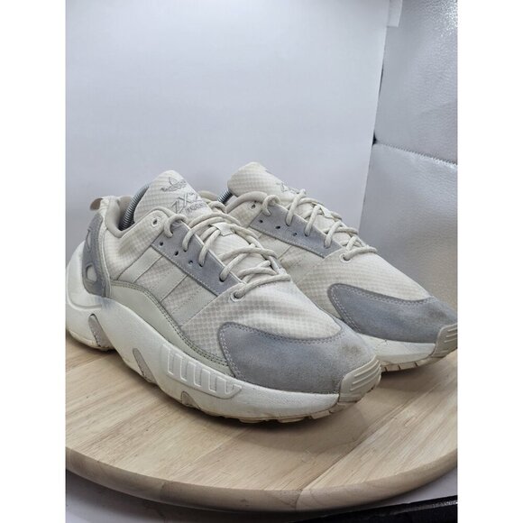 Adidas Originals ZX 22 Boost Running Shoes Cream Bliss White Mens Size 9.5 - Picture 5 of 9